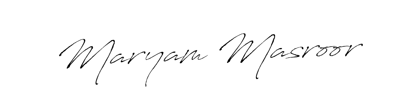 See photos of Maryam Masroor official signature by Spectra . Check more albums & portfolios. Read reviews & check more about Antro_Vectra font. Maryam Masroor signature style 6 images and pictures png