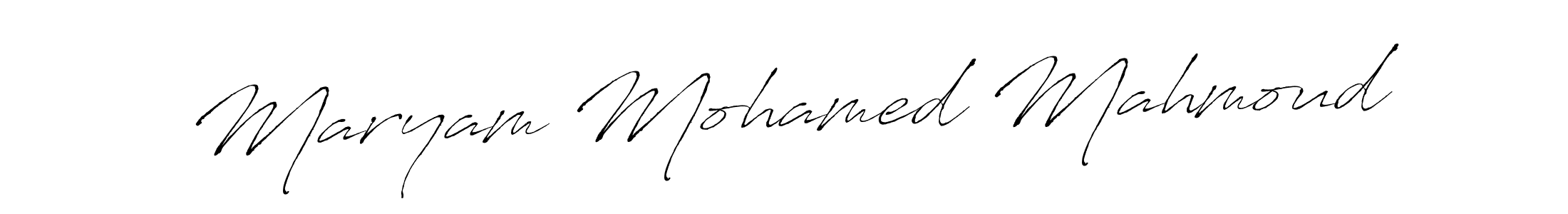 Once you've used our free online signature maker to create your best signature Antro_Vectra style, it's time to enjoy all of the benefits that Maryam Mohamed Mahmoud name signing documents. Maryam Mohamed Mahmoud signature style 6 images and pictures png