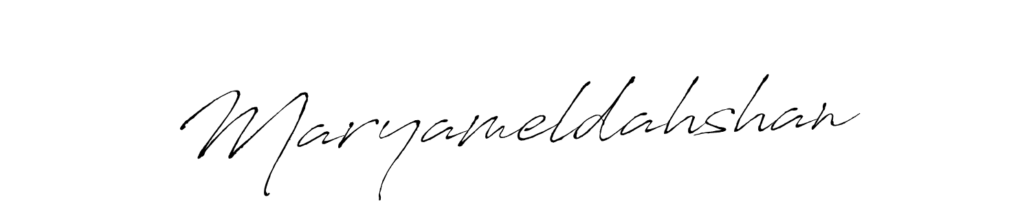 You can use this online signature creator to create a handwritten signature for the name Maryameldahshan. This is the best online autograph maker. Maryameldahshan signature style 6 images and pictures png