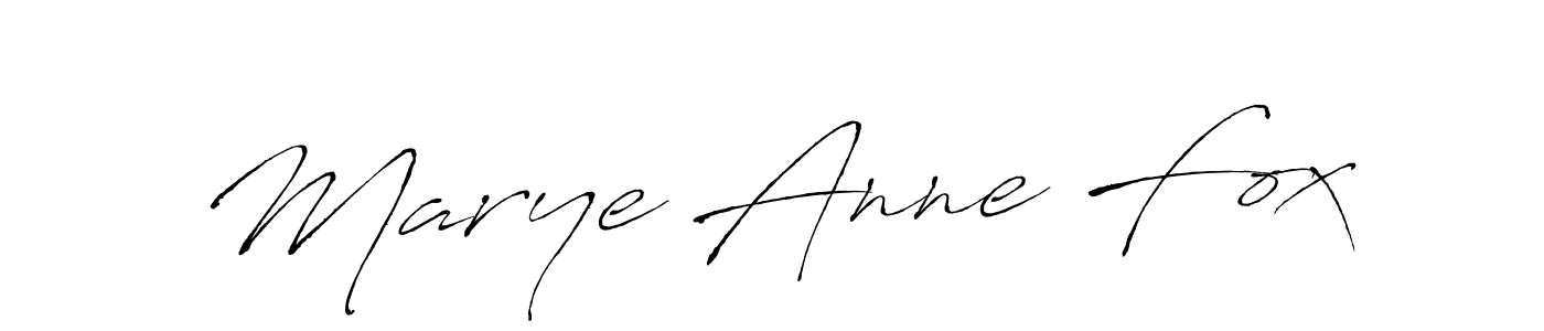 Use a signature maker to create a handwritten signature online. With this signature software, you can design (Antro_Vectra) your own signature for name Marye Anne Fox. Marye Anne Fox signature style 6 images and pictures png