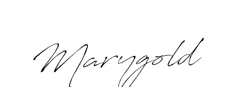 Use a signature maker to create a handwritten signature online. With this signature software, you can design (Antro_Vectra) your own signature for name Marygold. Marygold signature style 6 images and pictures png