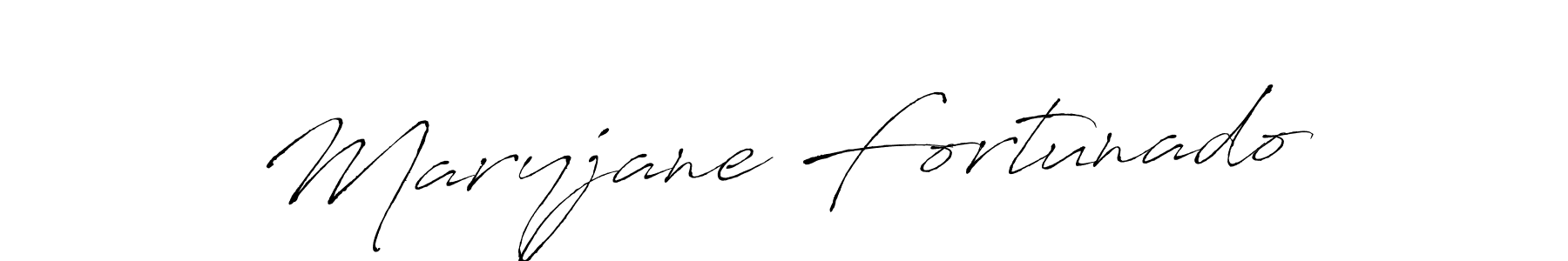 Create a beautiful signature design for name Maryjane Fortunado. With this signature (Antro_Vectra) fonts, you can make a handwritten signature for free. Maryjane Fortunado signature style 6 images and pictures png