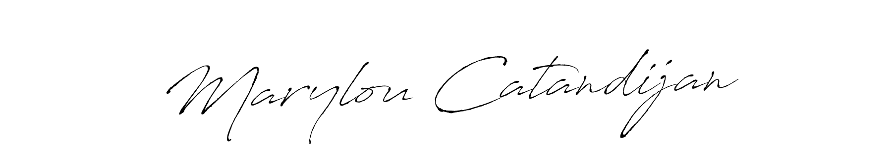 Here are the top 10 professional signature styles for the name Marylou Catandijan. These are the best autograph styles you can use for your name. Marylou Catandijan signature style 6 images and pictures png