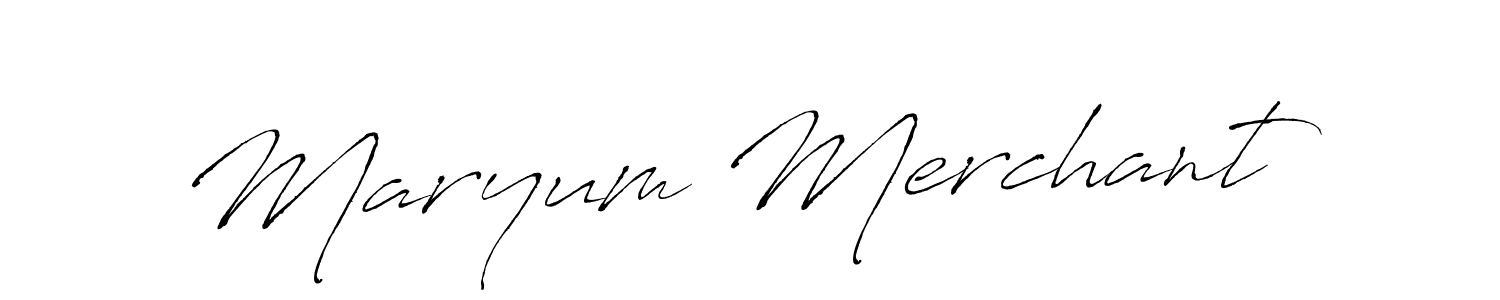 Make a beautiful signature design for name Maryum Merchant. Use this online signature maker to create a handwritten signature for free. Maryum Merchant signature style 6 images and pictures png