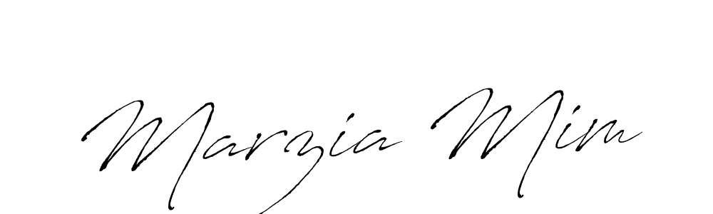 How to make Marzia Mim signature? Antro_Vectra is a professional autograph style. Create handwritten signature for Marzia Mim name. Marzia Mim signature style 6 images and pictures png