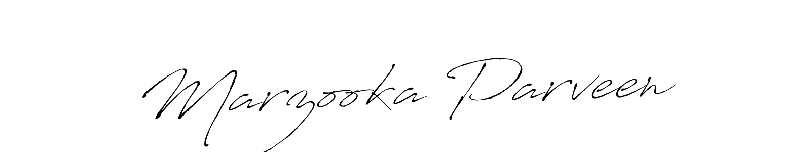 This is the best signature style for the Marzooka Parveen name. Also you like these signature font (Antro_Vectra). Mix name signature. Marzooka Parveen signature style 6 images and pictures png