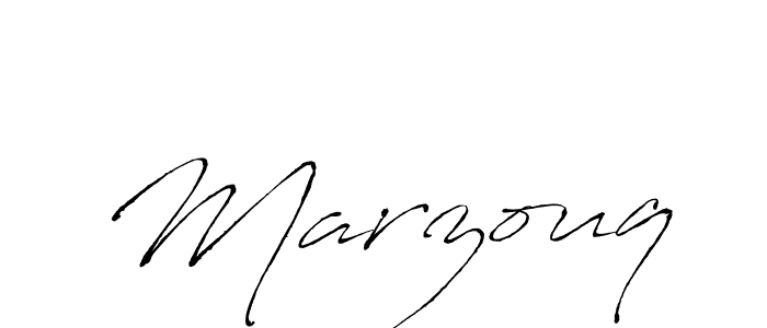How to make Marzouq signature? Antro_Vectra is a professional autograph style. Create handwritten signature for Marzouq name. Marzouq signature style 6 images and pictures png