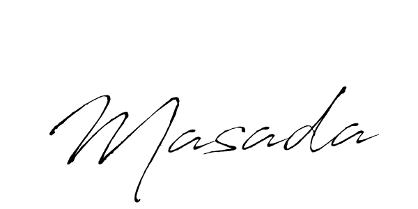 Make a beautiful signature design for name Masada. Use this online signature maker to create a handwritten signature for free. Masada signature style 6 images and pictures png