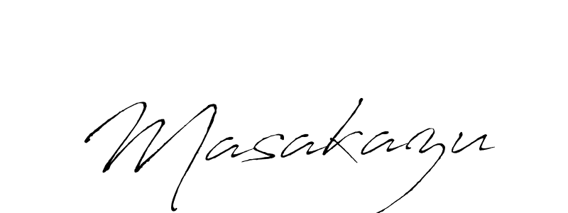 Create a beautiful signature design for name Masakazu. With this signature (Antro_Vectra) fonts, you can make a handwritten signature for free. Masakazu signature style 6 images and pictures png
