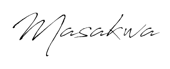 Download transparent PNG signature for name Masakwa styled with Antro_Vectra font. Ready to paste directly into PDF and Word agreements. Masakwa signature style 6 images and pictures png