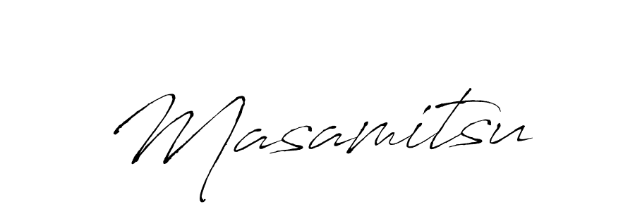 Also we have Masamitsu name is the best signature style. Create professional handwritten signature collection using Antro_Vectra autograph style. Masamitsu signature style 6 images and pictures png