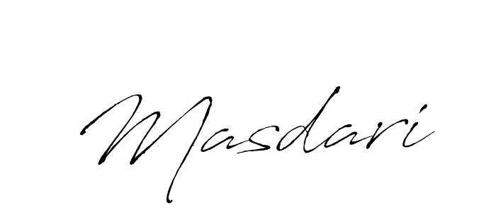 Masdari stylish signature style. Best Handwritten Sign (Antro_Vectra) for my name. Handwritten Signature Collection Ideas for my name Masdari. Masdari signature style 6 images and pictures png