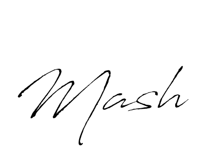 Use a signature maker to create a handwritten signature online. With this signature software, you can design (Antro_Vectra) your own signature for name Mash. Mash signature style 6 images and pictures png