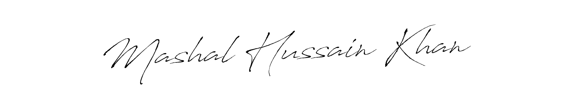 You should practise on your own different ways (Antro_Vectra) to write your name (Mashal Hussain Khan) in signature. don't let someone else do it for you. Mashal Hussain Khan signature style 6 images and pictures png