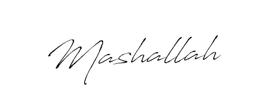Make a beautiful signature design for name Mashallah. With this signature (Antro_Vectra) style, you can create a handwritten signature for free. Mashallah signature style 6 images and pictures png