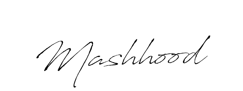 Make a beautiful signature design for name Mashhood. Use this online signature maker to create a handwritten signature for free. Mashhood signature style 6 images and pictures png