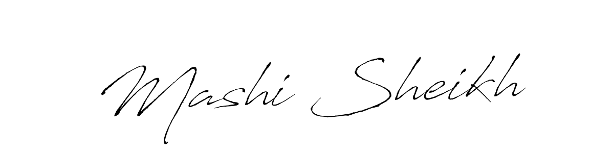 if you are searching for the best signature style for your name Mashi Sheikh. so please give up your signature search. here we have designed multiple signature styles  using Antro_Vectra. Mashi Sheikh signature style 6 images and pictures png