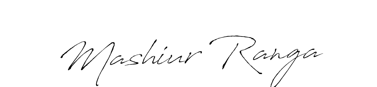 Antro_Vectra is a professional signature style that is perfect for those who want to add a touch of class to their signature. It is also a great choice for those who want to make their signature more unique. Get Mashiur Ranga name to fancy signature for free. Mashiur Ranga signature style 6 images and pictures png