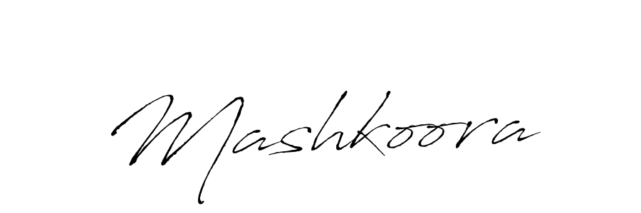 Use a signature maker to create a handwritten signature online. With this signature software, you can design (Antro_Vectra) your own signature for name Mashkoora. Mashkoora signature style 6 images and pictures png