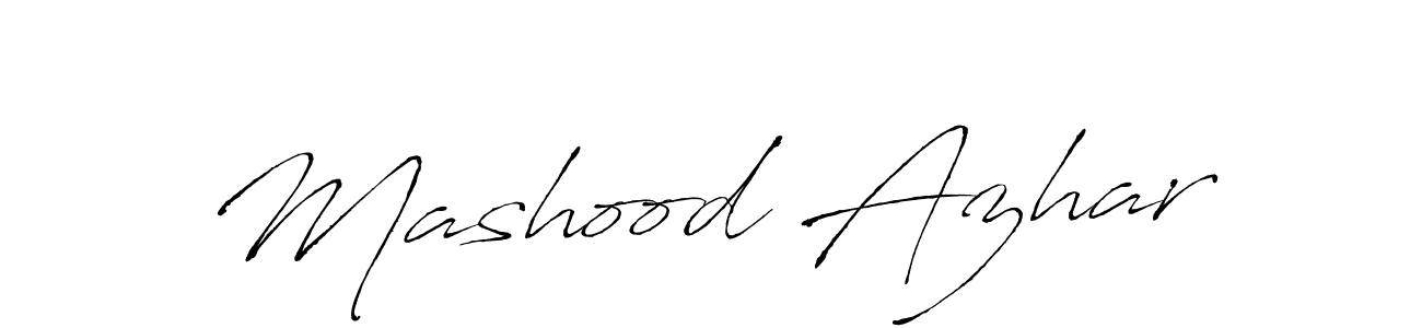 How to make Mashood Azhar signature? Antro_Vectra is a professional autograph style. Create handwritten signature for Mashood Azhar name. Mashood Azhar signature style 6 images and pictures png