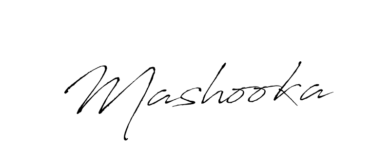 You should practise on your own different ways (Antro_Vectra) to write your name (Mashooka) in signature. don't let someone else do it for you. Mashooka signature style 6 images and pictures png