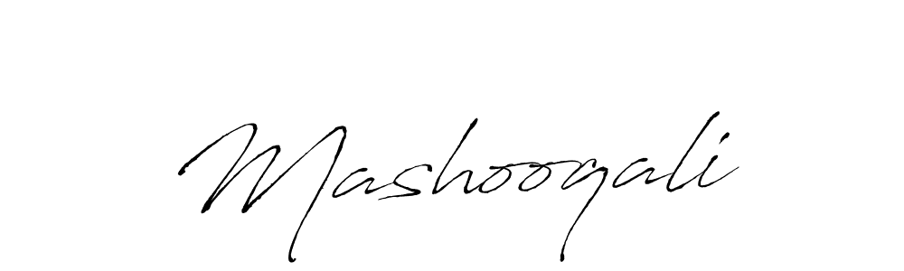 Make a beautiful signature design for name Mashooqali. Use this online signature maker to create a handwritten signature for free. Mashooqali signature style 6 images and pictures png