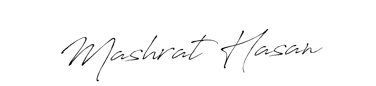 Also we have Mashrat Hasan name is the best signature style. Create professional handwritten signature collection using Antro_Vectra autograph style. Mashrat Hasan signature style 6 images and pictures png