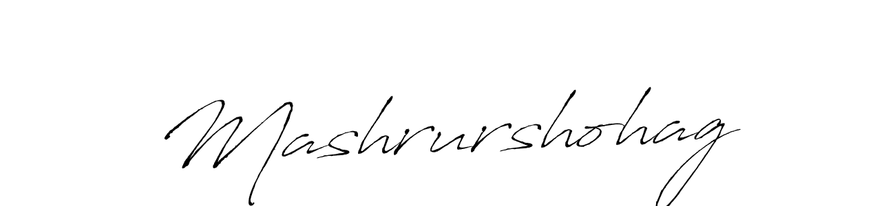 Also we have Mashrurshohag name is the best signature style. Create professional handwritten signature collection using Antro_Vectra autograph style. Mashrurshohag signature style 6 images and pictures png