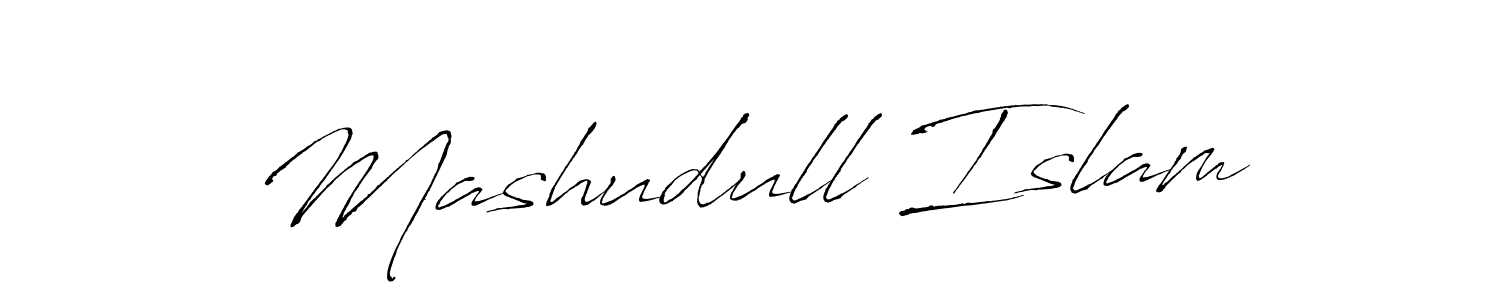 Use a signature maker to create a handwritten signature online. With this signature software, you can design (Antro_Vectra) your own signature for name Mashudull Islam. Mashudull Islam signature style 6 images and pictures png