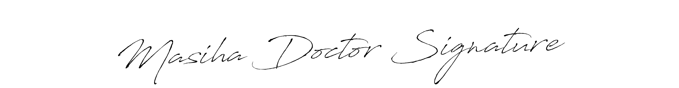 if you are searching for the best signature style for your name Masiha Doctor Signature. so please give up your signature search. here we have designed multiple signature styles  using Antro_Vectra. Masiha Doctor Signature signature style 6 images and pictures png