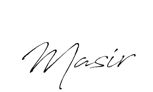 How to make Masir signature? Antro_Vectra is a professional autograph style. Create handwritten signature for Masir name. Masir signature style 6 images and pictures png