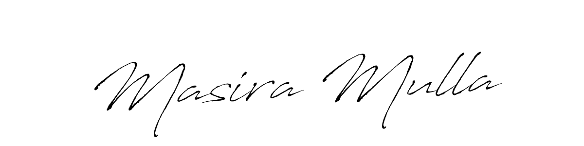 Use a signature maker to create a handwritten signature online. With this signature software, you can design (Antro_Vectra) your own signature for name Masira Mulla. Masira Mulla signature style 6 images and pictures png