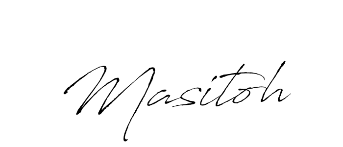 Best and Professional Signature Style for Masitoh. Antro_Vectra Best Signature Style Collection. Masitoh signature style 6 images and pictures png