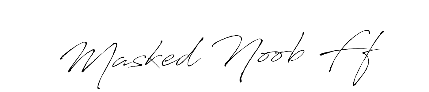 Make a beautiful signature design for name Masked Noob Ff. Use this online signature maker to create a handwritten signature for free. Masked Noob Ff signature style 6 images and pictures png