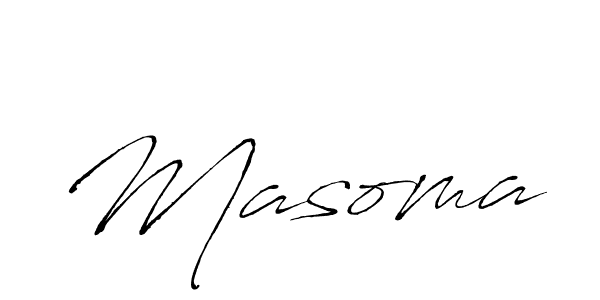 Also we have Masoma name is the best signature style. Create professional handwritten signature collection using Antro_Vectra autograph style. Masoma signature style 6 images and pictures png