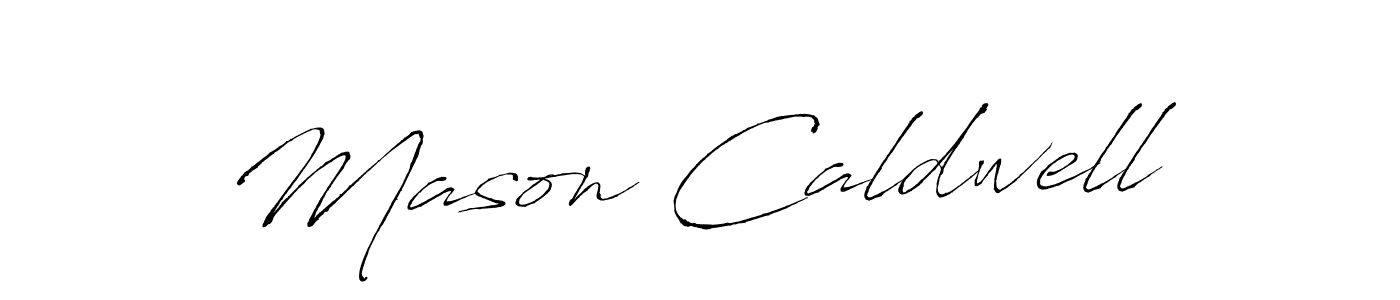 You can use this online signature creator to create a handwritten signature for the name Mason Caldwell. This is the best online autograph maker. Mason Caldwell signature style 6 images and pictures png