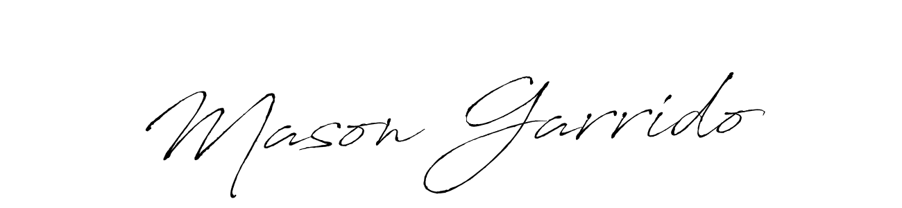 Make a beautiful signature design for name Mason Garrido. Use this online signature maker to create a handwritten signature for free. Mason Garrido signature style 6 images and pictures png