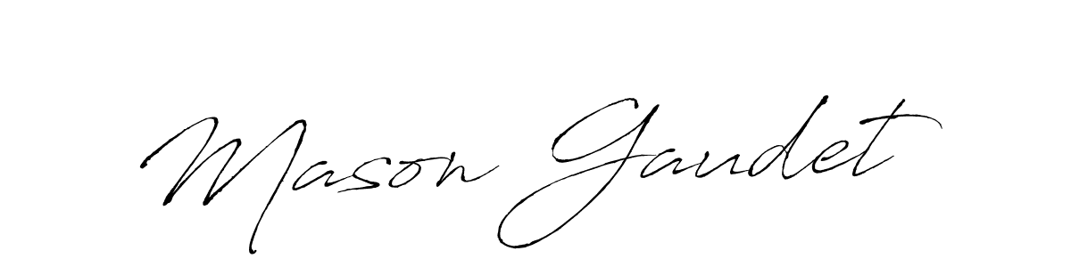 Make a beautiful signature design for name Mason Gaudet. Use this online signature maker to create a handwritten signature for free. Mason Gaudet signature style 6 images and pictures png