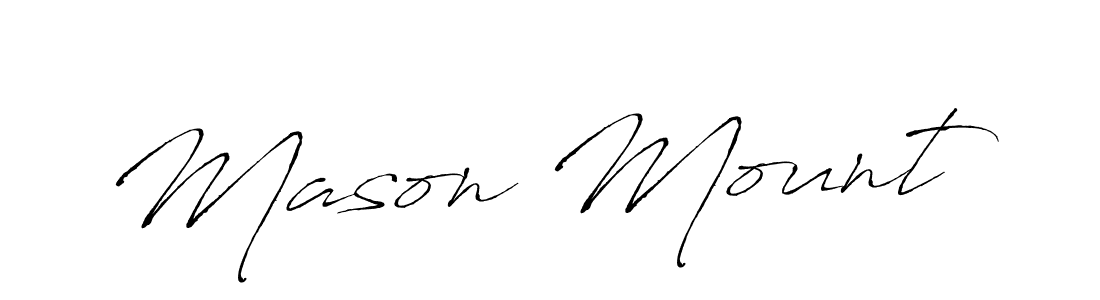 You should practise on your own different ways (Antro_Vectra) to write your name (Mason Mount) in signature. don't let someone else do it for you. Mason Mount signature style 6 images and pictures png