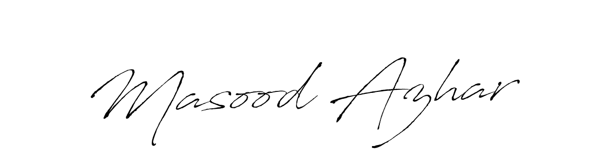 Antro_Vectra is a professional signature style that is perfect for those who want to add a touch of class to their signature. It is also a great choice for those who want to make their signature more unique. Get Masood Azhar name to fancy signature for free. Masood Azhar signature style 6 images and pictures png