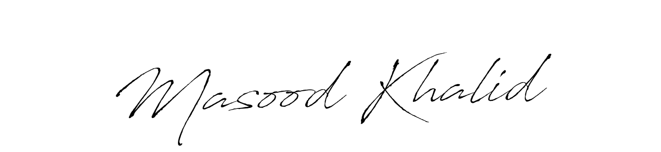 Also You can easily find your signature by using the search form. We will create Masood Khalid name handwritten signature images for you free of cost using Antro_Vectra sign style. Masood Khalid signature style 6 images and pictures png