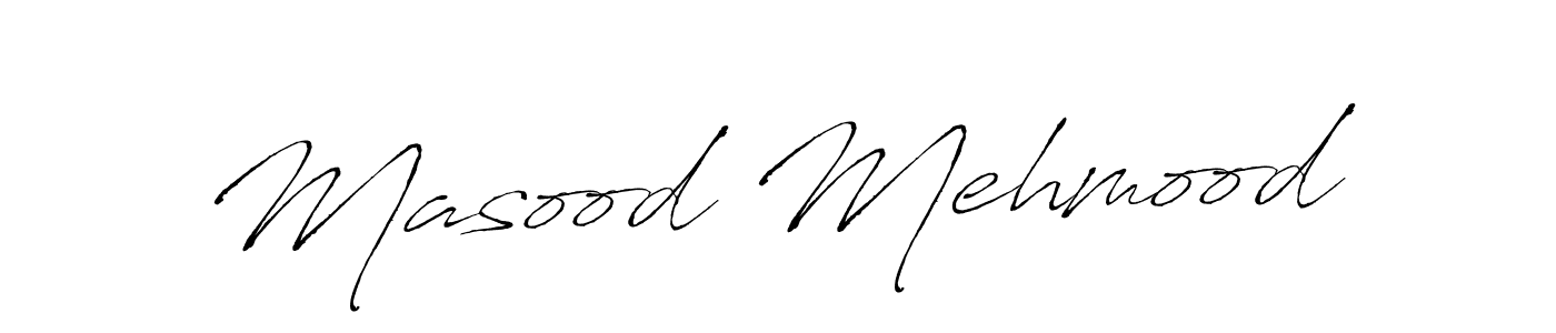 Also we have Masood Mehmood name is the best signature style. Create professional handwritten signature collection using Antro_Vectra autograph style. Masood Mehmood signature style 6 images and pictures png