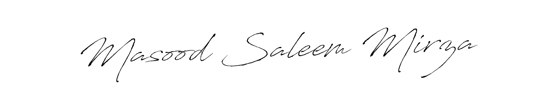 You can use this online signature creator to create a handwritten signature for the name Masood Saleem Mirza. This is the best online autograph maker. Masood Saleem Mirza signature style 6 images and pictures png