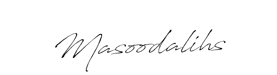 How to Draw Masoodalihs signature style? Antro_Vectra is a latest design signature styles for name Masoodalihs. Masoodalihs signature style 6 images and pictures png