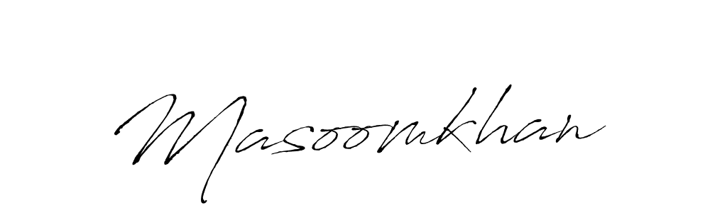 You can use this online signature creator to create a handwritten signature for the name Masoomkhan. This is the best online autograph maker. Masoomkhan signature style 6 images and pictures png