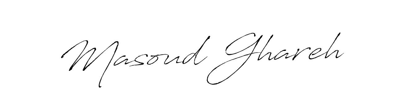 Use a signature maker to create a handwritten signature online. With this signature software, you can design (Antro_Vectra) your own signature for name Masoud Ghareh. Masoud Ghareh signature style 6 images and pictures png