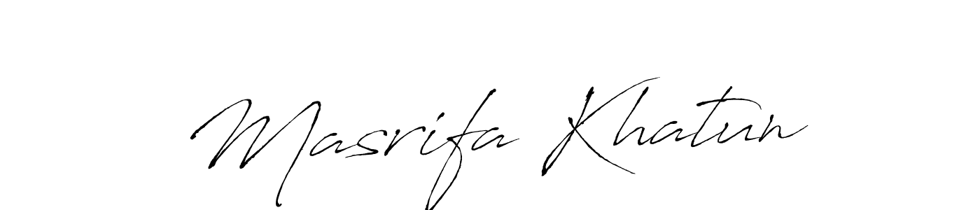 See photos of Masrifa Khatun official signature by Spectra . Check more albums & portfolios. Read reviews & check more about Antro_Vectra font. Masrifa Khatun signature style 6 images and pictures png
