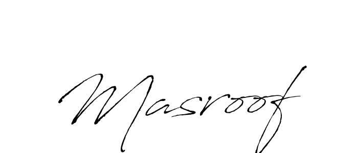 Once you've used our free online signature maker to create your best signature Antro_Vectra style, it's time to enjoy all of the benefits that Masroof name signing documents. Masroof signature style 6 images and pictures png