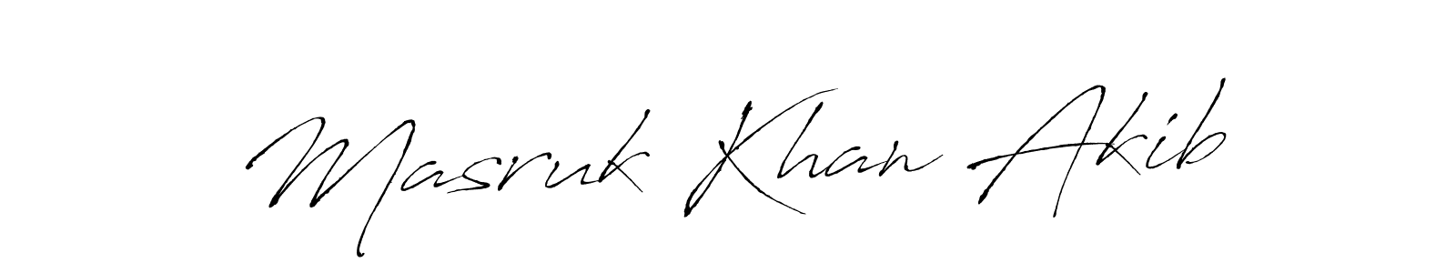 Antro_Vectra is a professional signature style that is perfect for those who want to add a touch of class to their signature. It is also a great choice for those who want to make their signature more unique. Get Masruk Khan Akib name to fancy signature for free. Masruk Khan Akib signature style 6 images and pictures png