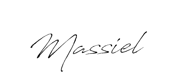 How to make Massiel name signature. Use Antro_Vectra style for creating short signs online. This is the latest handwritten sign. Massiel signature style 6 images and pictures png